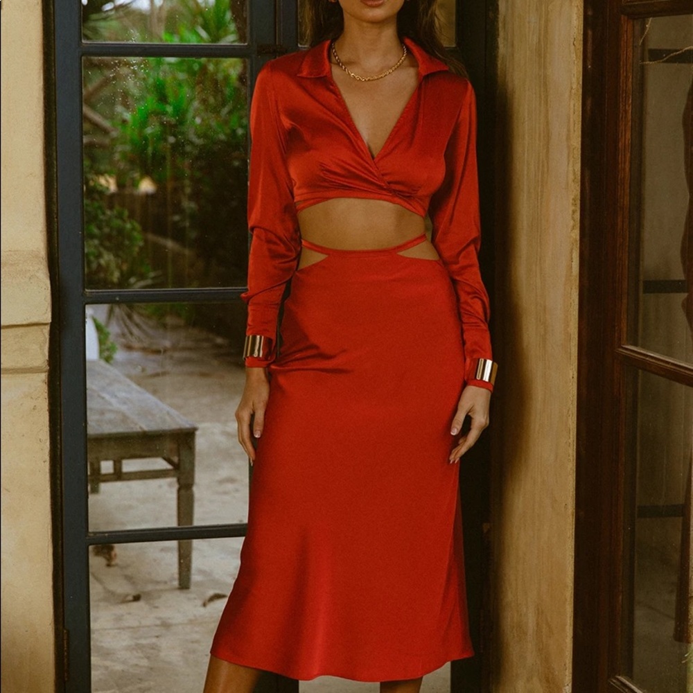 Runaway Celine Skirt - Aperol